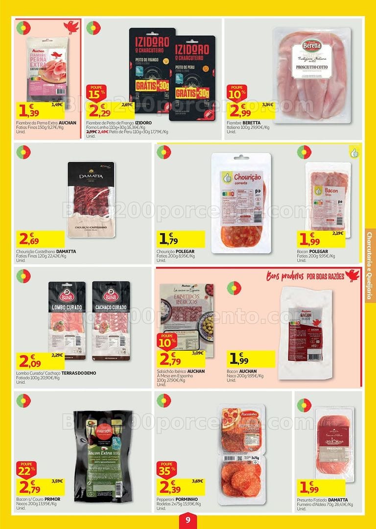 Antevisão Folheto AUCHAN Super Poupança Promoções de 13 a 19 agosto