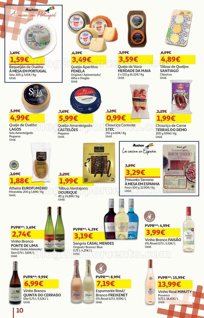 Antevisão Folheto AUCHAN Promoções de 5 a 18 agosto