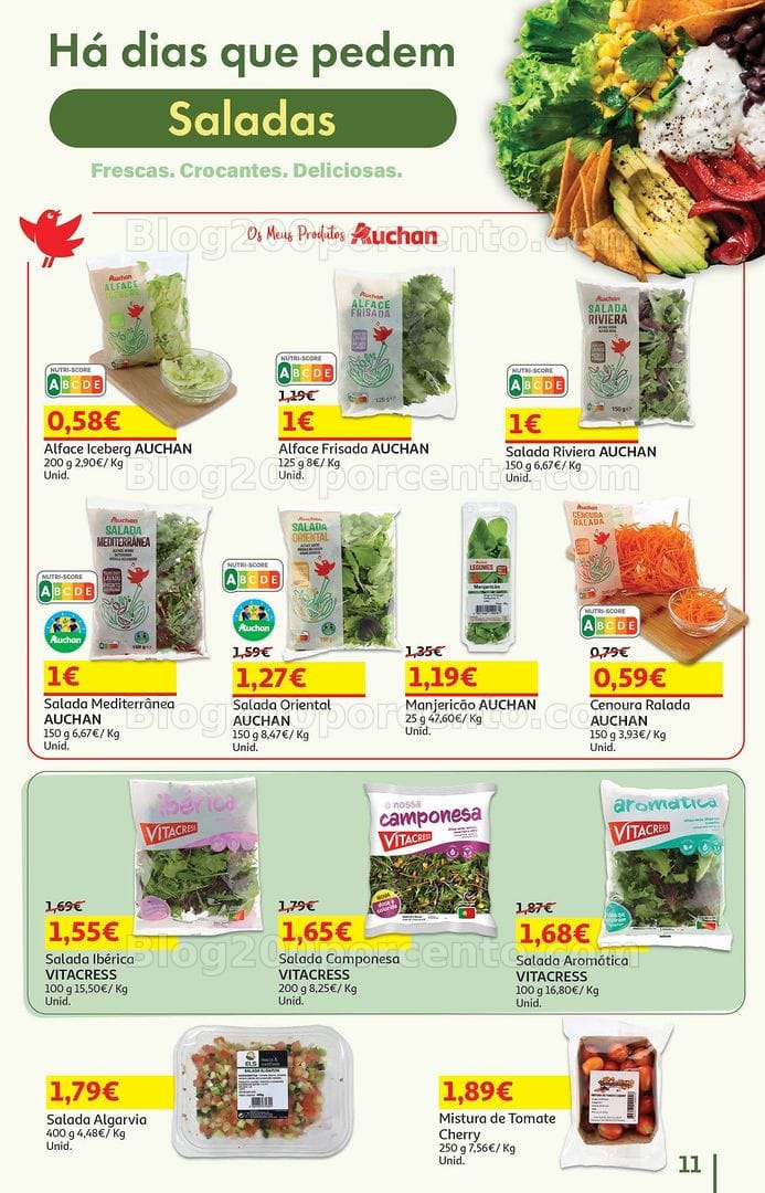 Antevisão Folheto AUCHAN Promoções de 5 a 18 agosto