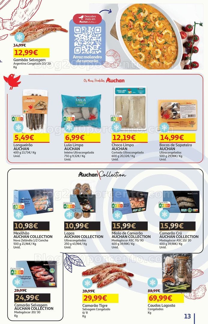 Antevisão Folheto AUCHAN Promoções de 5 a 18 agosto