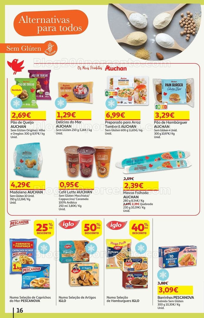 Antevisão Folheto AUCHAN Promoções de 5 a 18 agosto