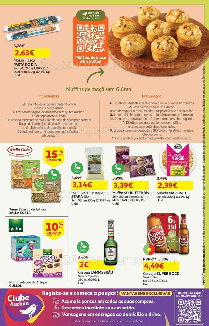 Antevisão Folheto AUCHAN Promoções de 5 a 18 agosto