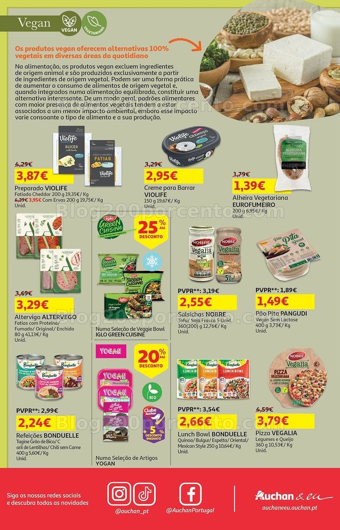 Antevisão Folheto AUCHAN Promoções de 5 a 18 agosto