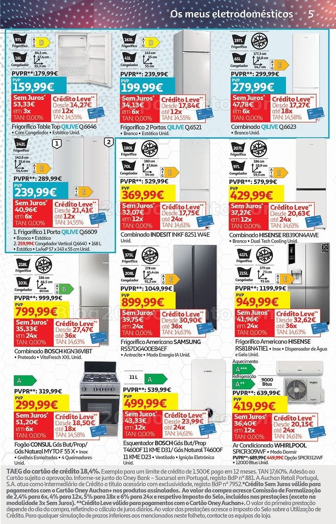 Antevisão Folheto AUCHAN Tecnologia Promoções de 5 a 18 agosto
