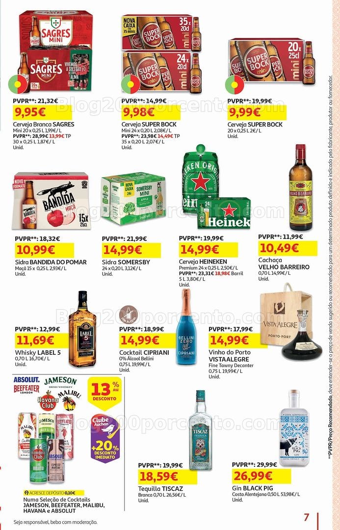 Antevisão Folheto AUCHAN Promoções de 5 a 18 agosto