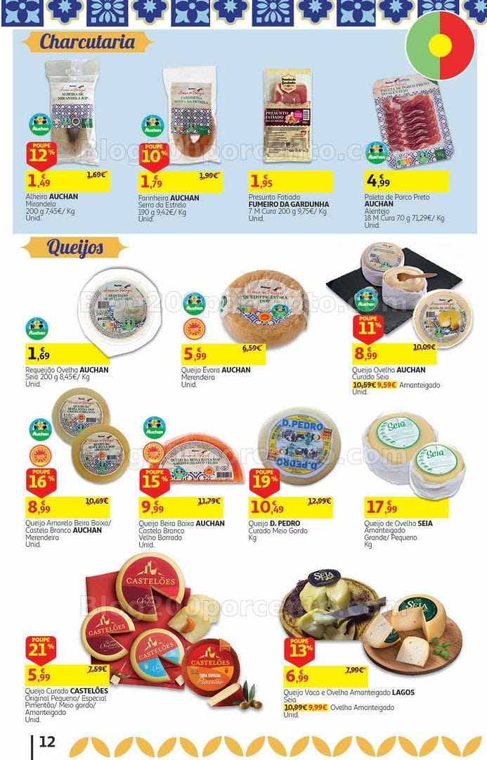 Antevisão Folheto AUCHAN Supermercado Promoções de 19 agosto a 3 setembro