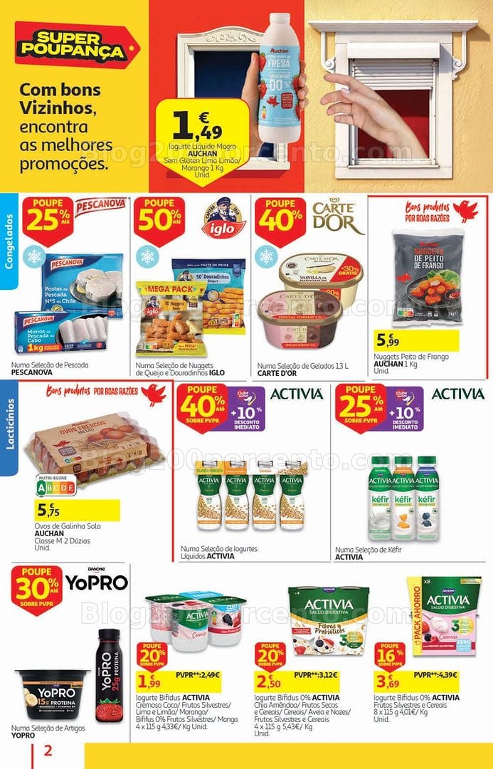 Antevisão Folheto AUCHAN Supermercado Promoções de 19 agosto a 3 setembro