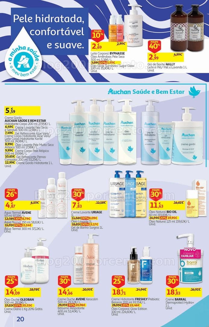 Antevisão Folheto AUCHAN Supermercado Promoções de 19 agosto a 3 setembro