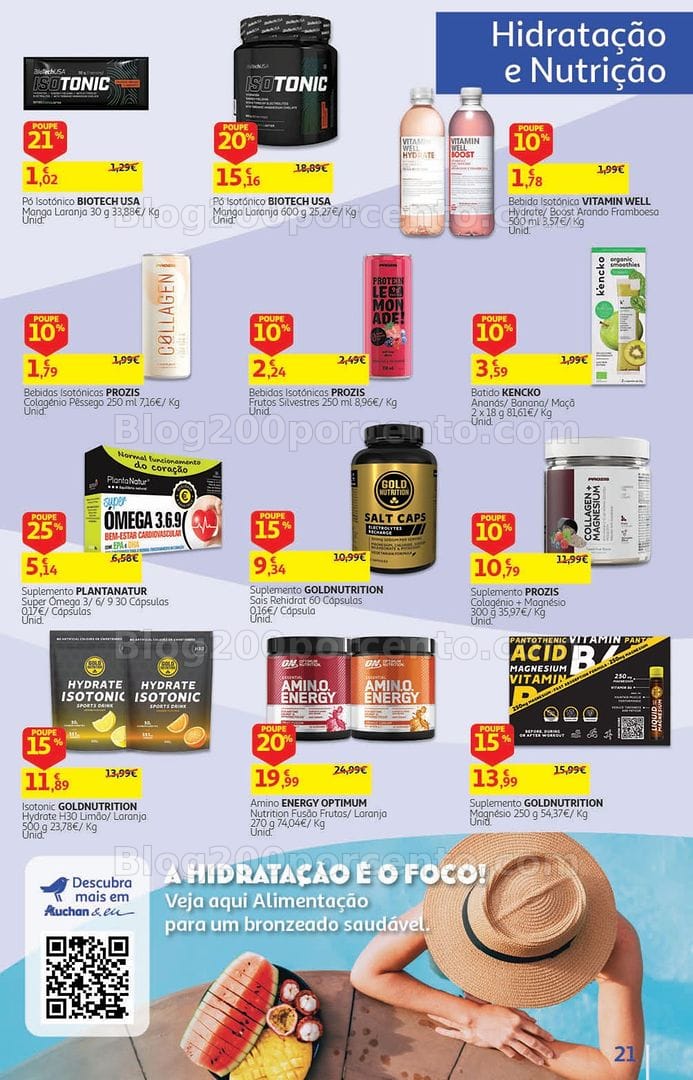 Antevisão Folheto AUCHAN Supermercado Promoções de 19 agosto a 3 setembro