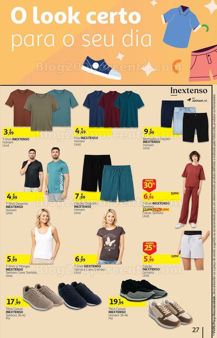 Antevisão Folheto AUCHAN Supermercado Promoções de 19 agosto a 3 setembro