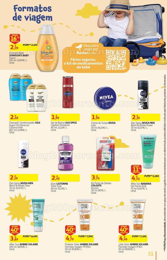 Antevisão Folheto AUCHAN Supermercado Promoções de 19 agosto a 3 setembro