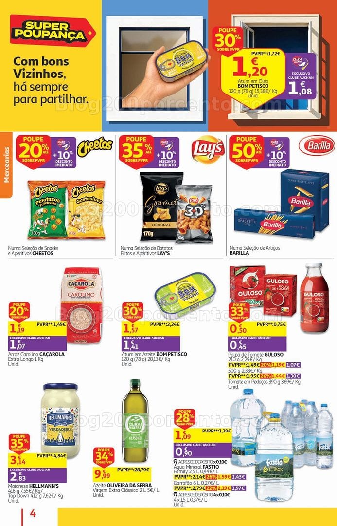 Antevisão Folheto AUCHAN Supermercado Promoções de 19 agosto a 3 setembro