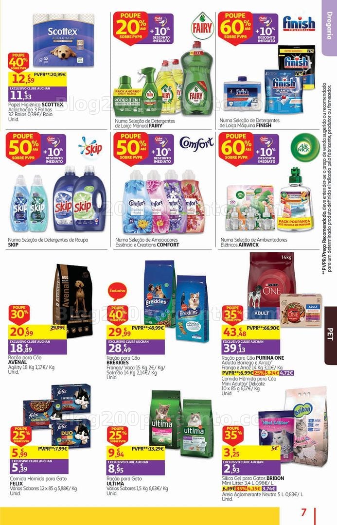 Antevisão Folheto AUCHAN Supermercado Promoções de 19 agosto a 3 setembro