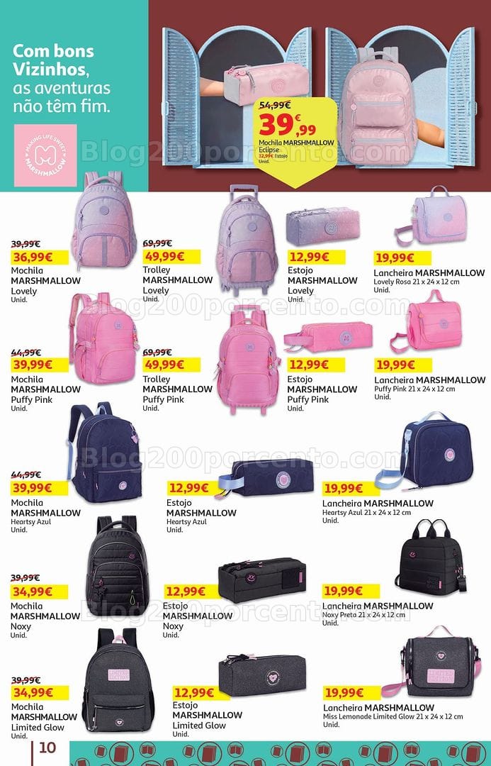Antevisão Folheto AUCHAN Regresso às Aulas Promoções de 5 agosto a 2 setembro