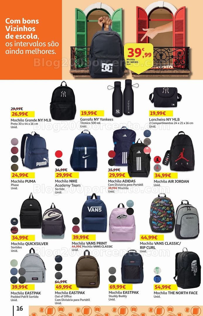 Antevisão Folheto AUCHAN Regresso às Aulas Promoções de 5 agosto a 2 setembro