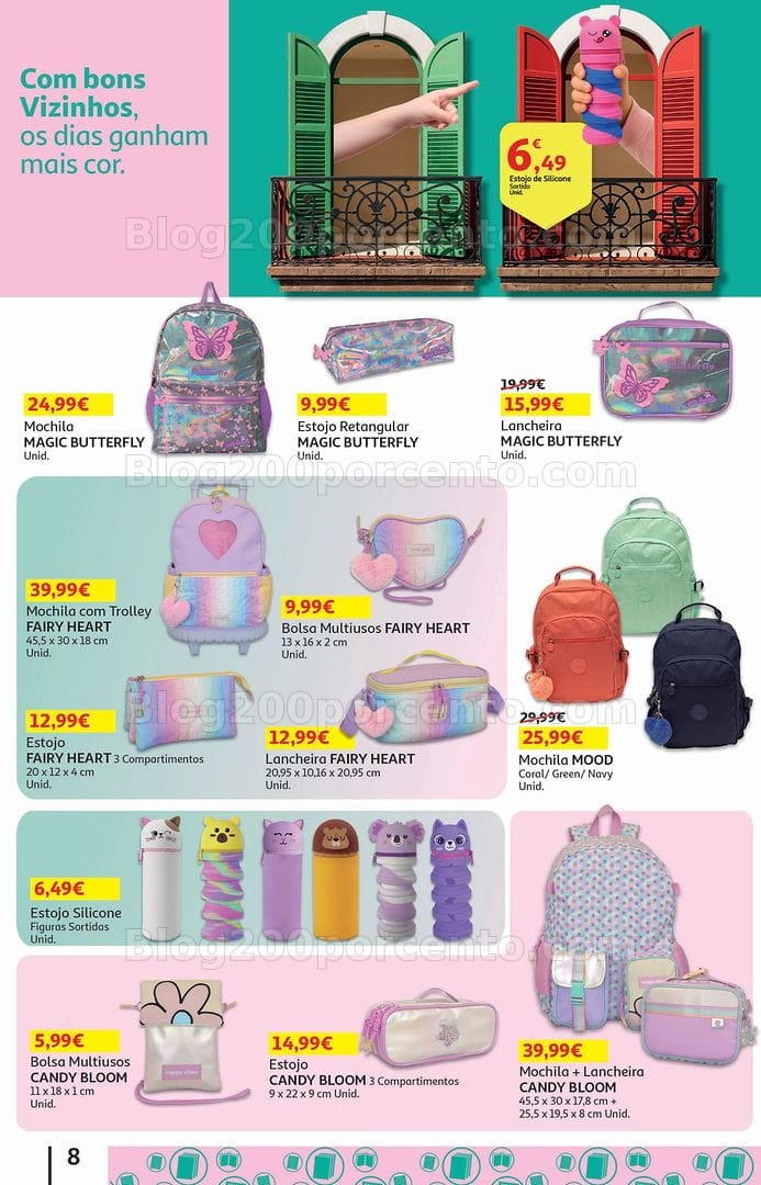 Antevisão Folheto AUCHAN Regresso às Aulas Promoções de 5 agosto a 2 setembro