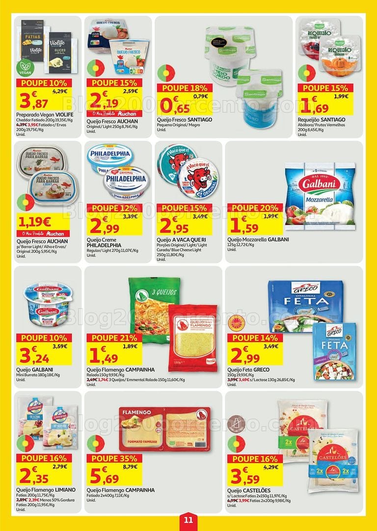 Antevisão Folheto AUCHAN Super Poupança Promoções de 6 a 12 agosto