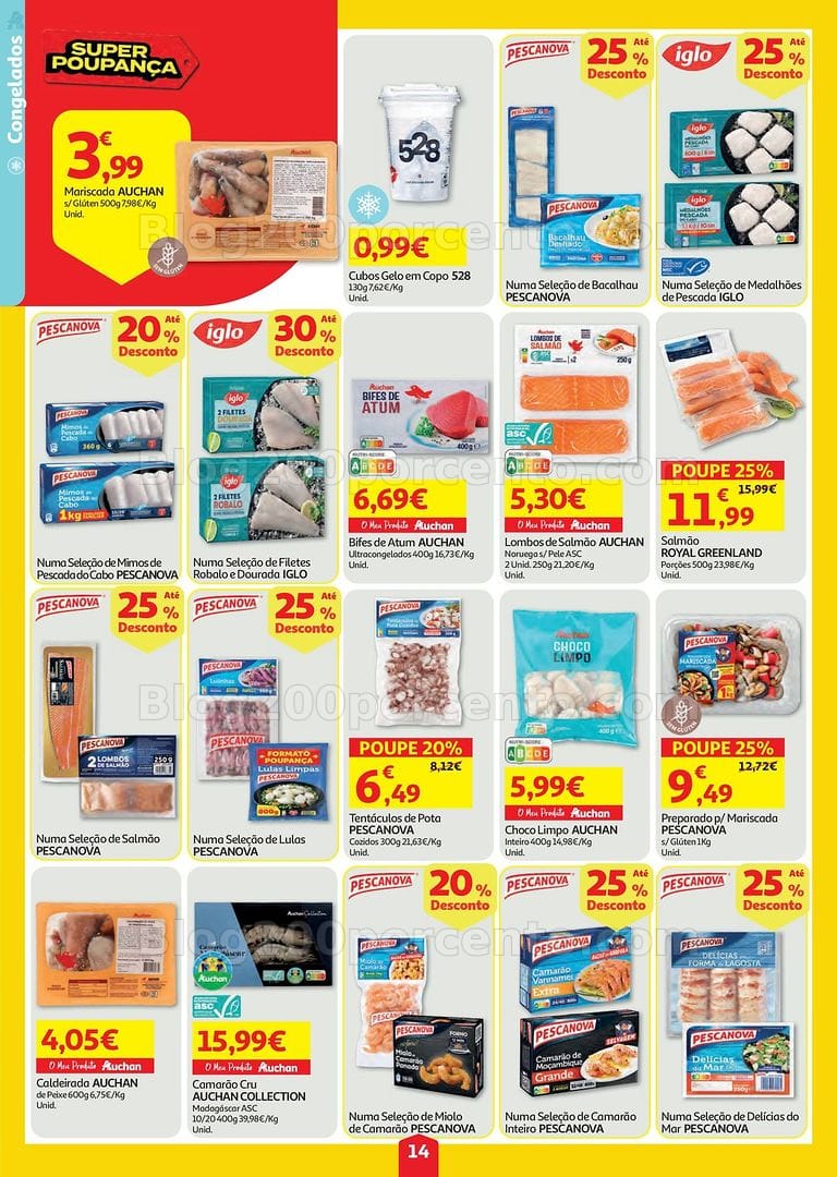 Antevisão Folheto AUCHAN Super Poupança Promoções de 6 a 12 agosto