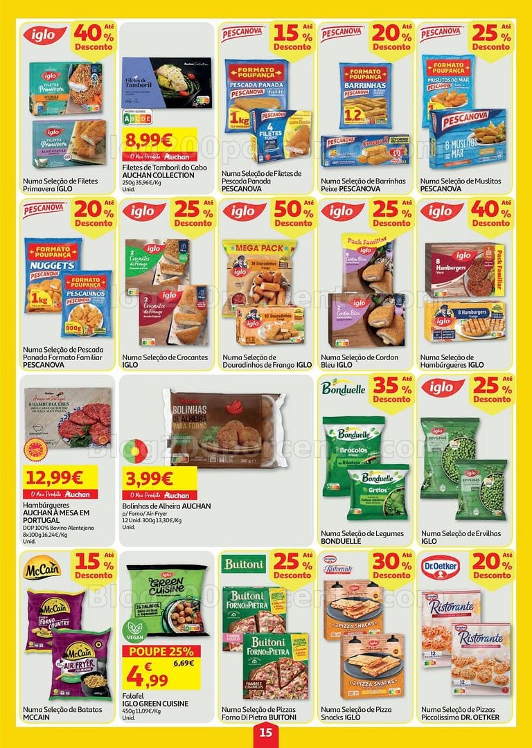 Antevisão Folheto AUCHAN Super Poupança Promoções de 6 a 12 agosto