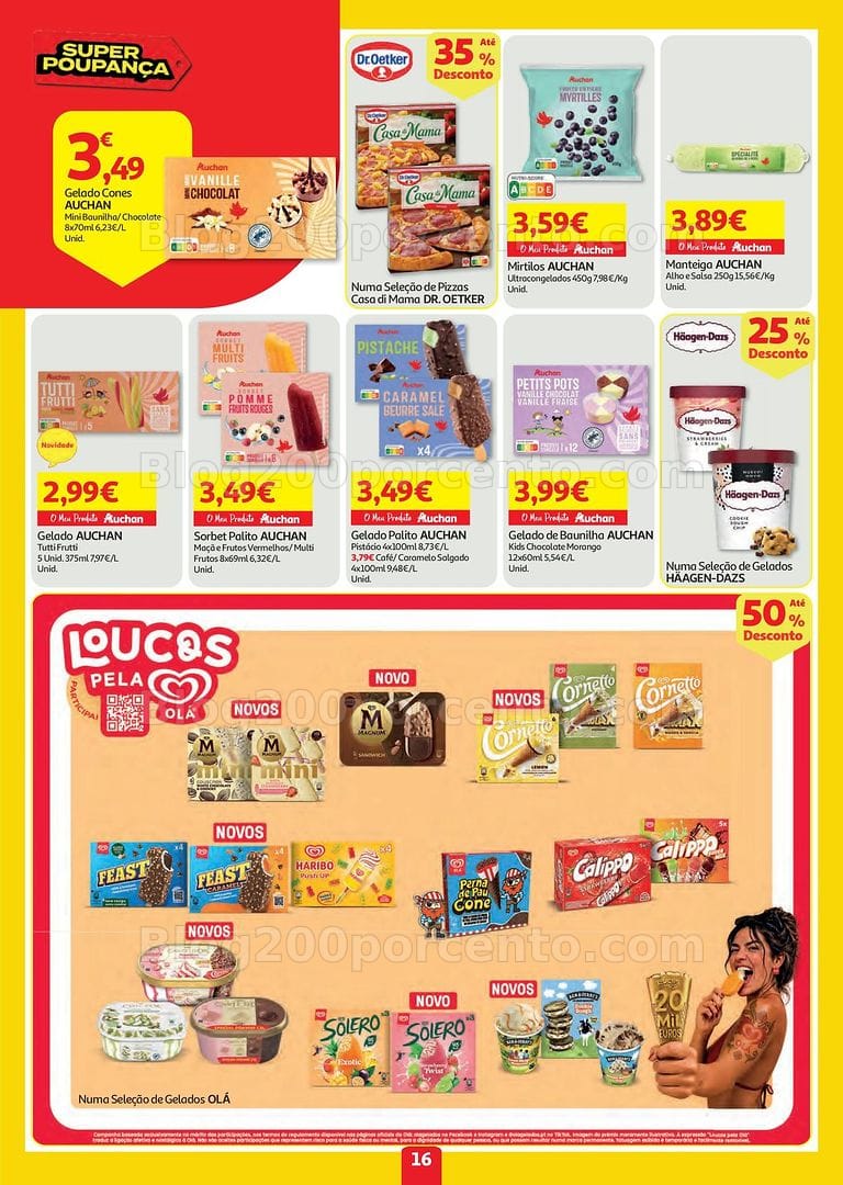 Antevisão Folheto AUCHAN Super Poupança Promoções de 6 a 12 agosto