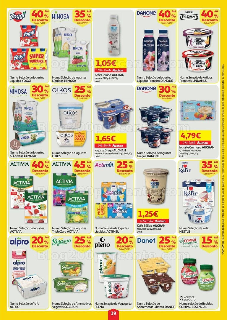 Antevisão Folheto AUCHAN Super Poupança Promoções de 6 a 12 agosto