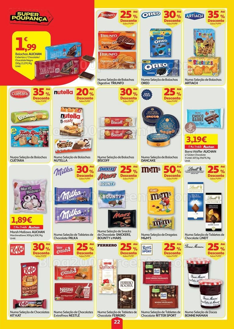 Antevisão Folheto AUCHAN Super Poupança Promoções de 6 a 12 agosto