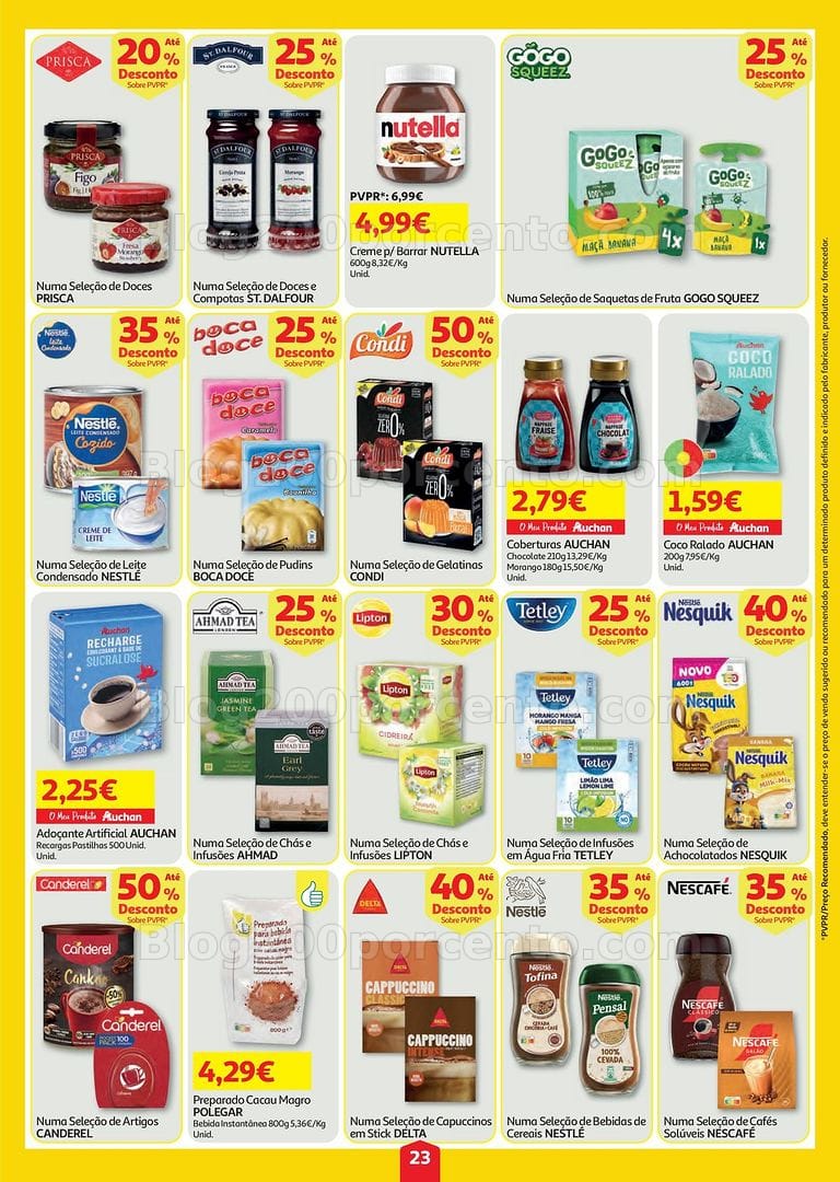 Antevisão Folheto AUCHAN Super Poupança Promoções de 6 a 12 agosto