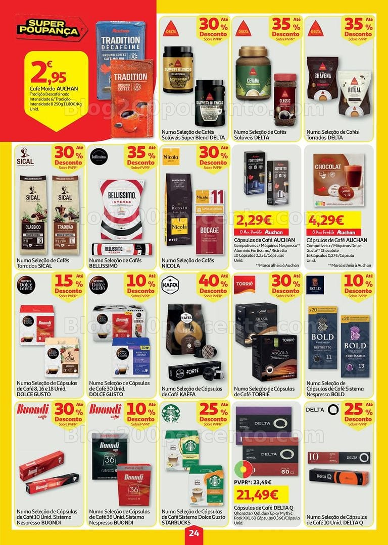 Antevisão Folheto AUCHAN Super Poupança Promoções de 6 a 12 agosto