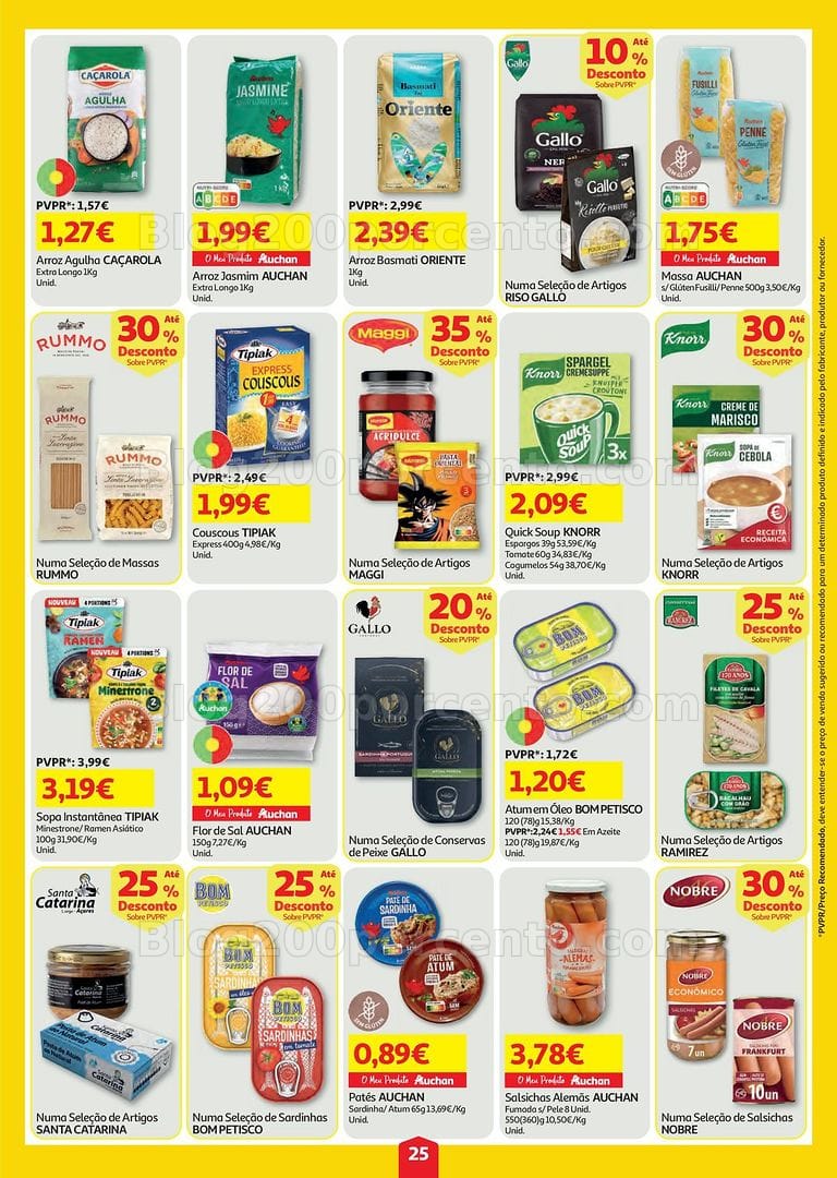 Antevisão Folheto AUCHAN Super Poupança Promoções de 6 a 12 agosto