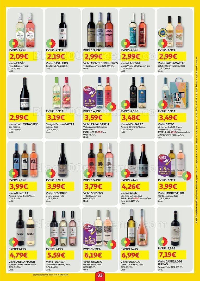 Antevisão Folheto AUCHAN Super Poupança Promoções de 6 a 12 agosto