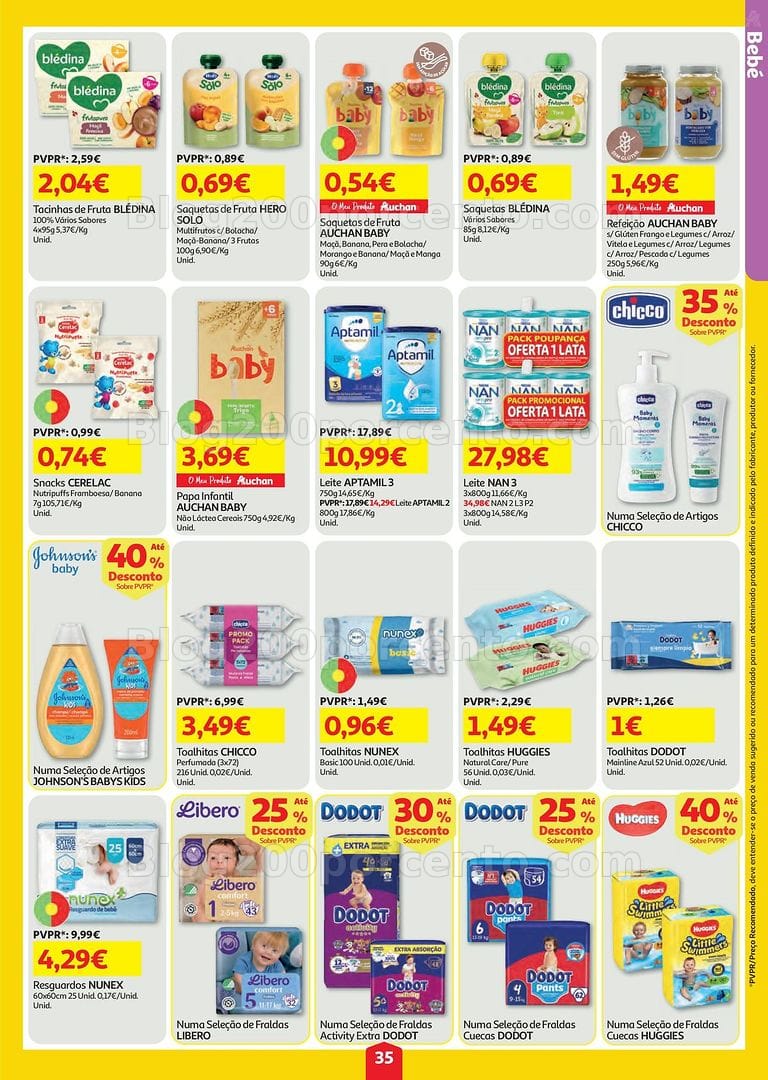 Antevisão Folheto AUCHAN Super Poupança Promoções de 6 a 12 agosto