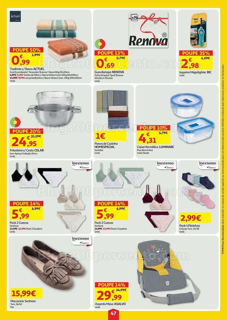Antevisão Folheto AUCHAN Super Poupança Promoções de 6 a 12 agosto
