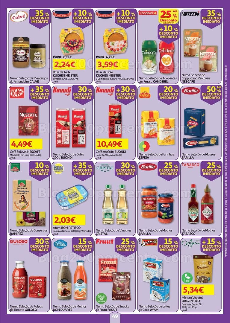 Antevisão Folheto AUCHAN Super Poupança Promoções de 6 a 12 agosto