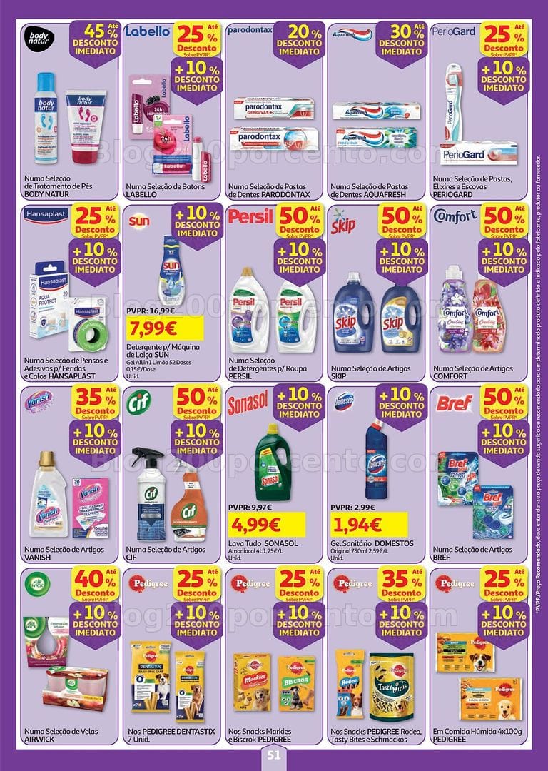 Antevisão Folheto AUCHAN Super Poupança Promoções de 6 a 12 agosto
