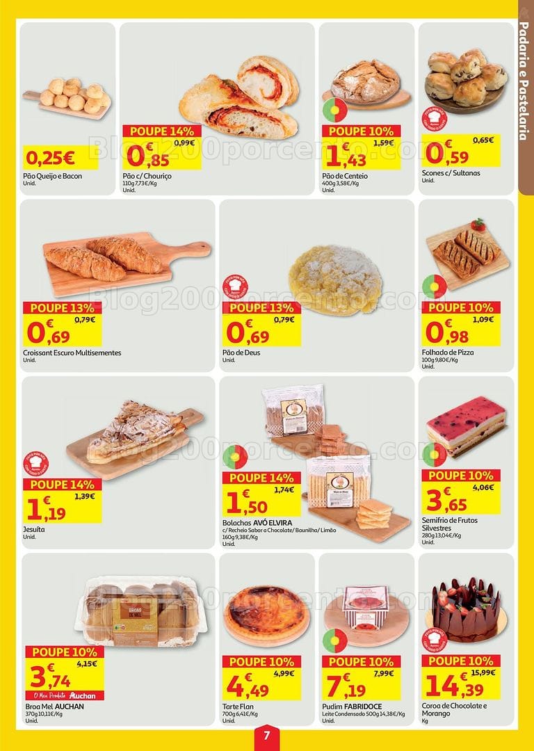 Antevisão Folheto AUCHAN Super Poupança Promoções de 6 a 12 agosto
