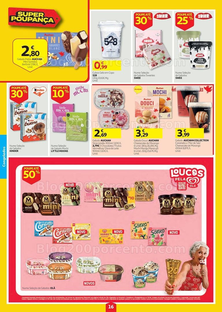 Antevisão Folheto AUCHAN Super Poupança Promoções de 20 a 26 agosto