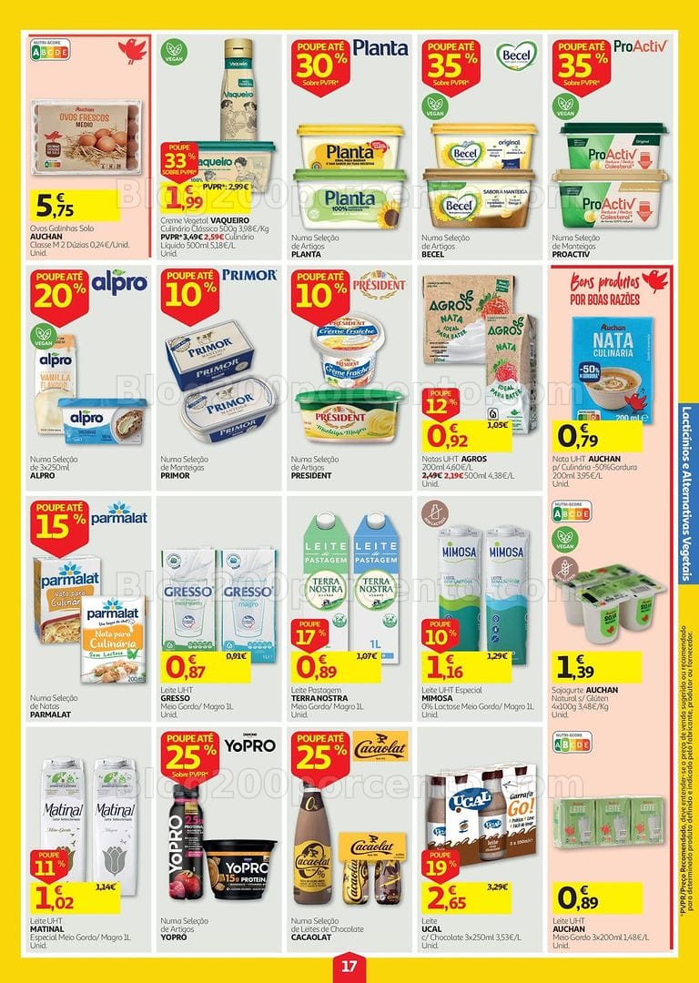 Antevisão Folheto AUCHAN Super Poupança Promoções de 20 a 26 agosto