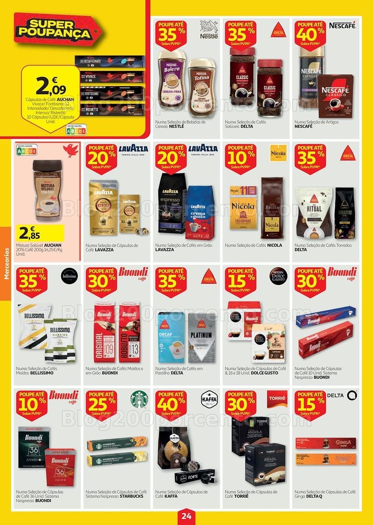 Antevisão Folheto AUCHAN Super Poupança Promoções de 20 a 26 agosto