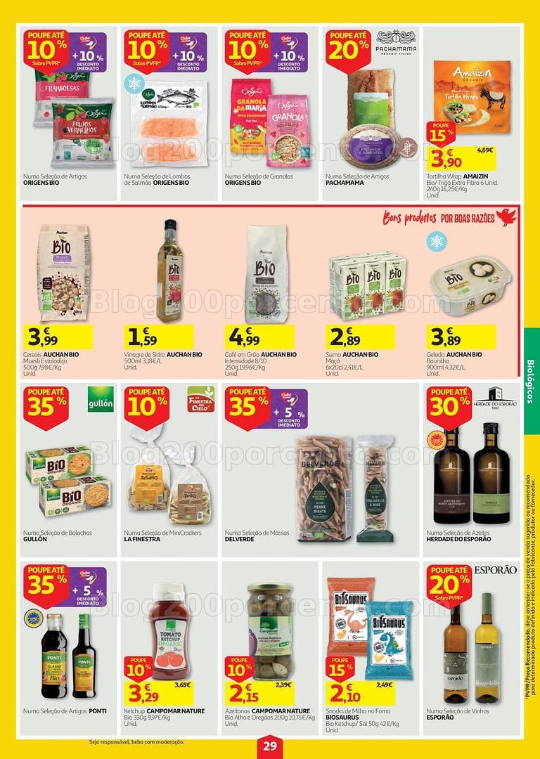 Antevisão Folheto AUCHAN Super Poupança Promoções de 20 a 26 agosto
