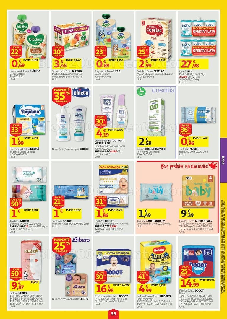 Antevisão Folheto AUCHAN Super Poupança Promoções de 20 a 26 agosto
