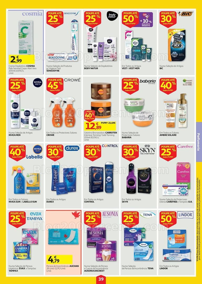 Antevisão Folheto AUCHAN Super Poupança Promoções de 20 a 26 agosto