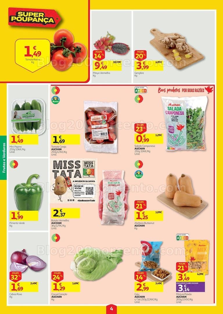 Antevisão Folheto AUCHAN Super Poupança Promoções de 20 a 26 agosto