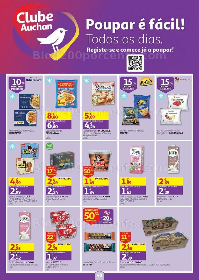 Antevisão Folheto AUCHAN Super Poupança Promoções de 20 a 26 agosto
