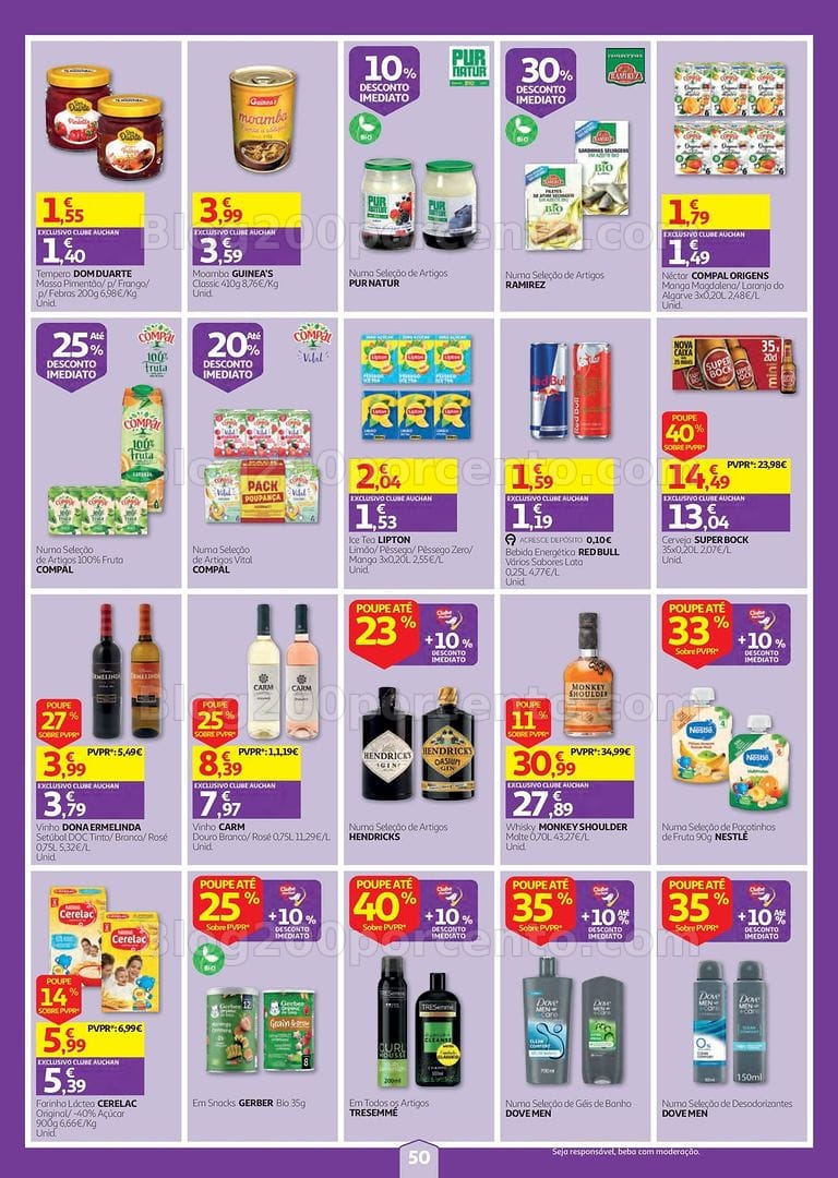 Antevisão Folheto AUCHAN Super Poupança Promoções de 20 a 26 agosto