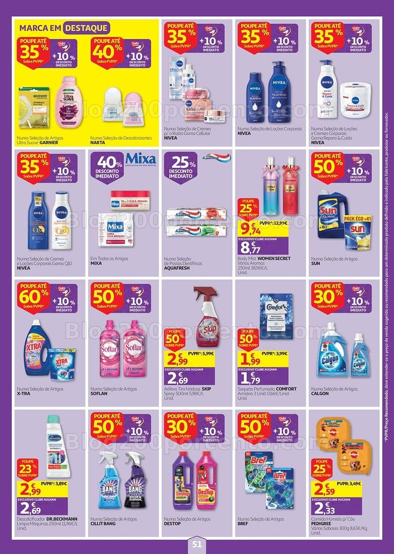 Antevisão Folheto AUCHAN Super Poupança Promoções de 20 a 26 agosto