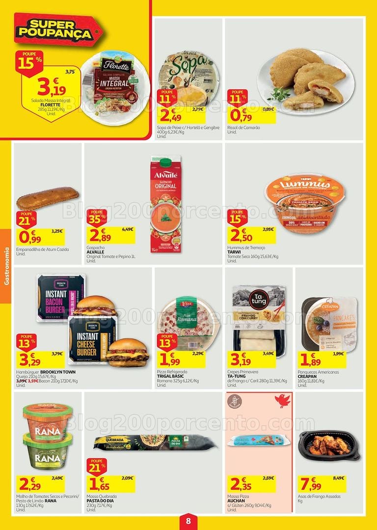 Antevisão Folheto AUCHAN Super Poupança Promoções de 20 a 26 agosto