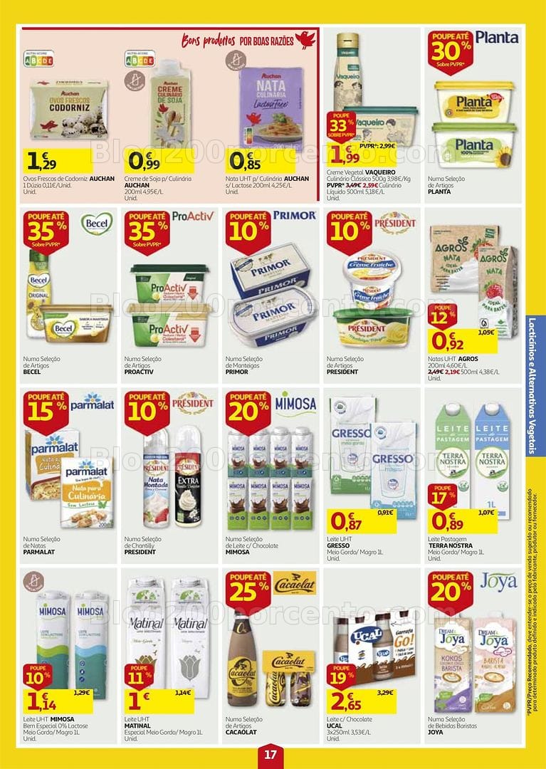 Antevisão Folheto AUCHAN Super Poupança Promoções de 27 agosto a 2 setembro