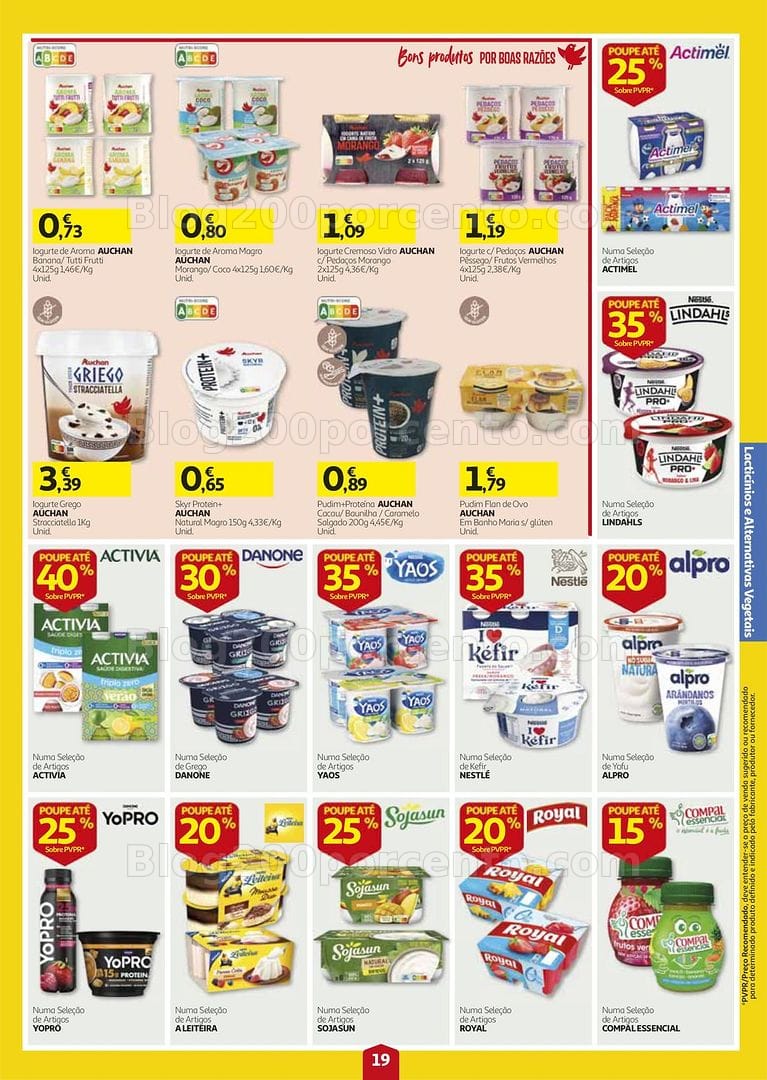 Antevisão Folheto AUCHAN Super Poupança Promoções de 27 agosto a 2 setembro