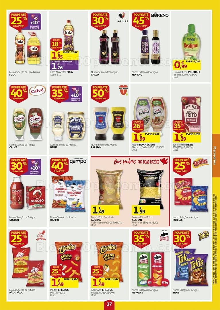 Antevisão Folheto AUCHAN Super Poupança Promoções de 27 agosto a 2 setembro