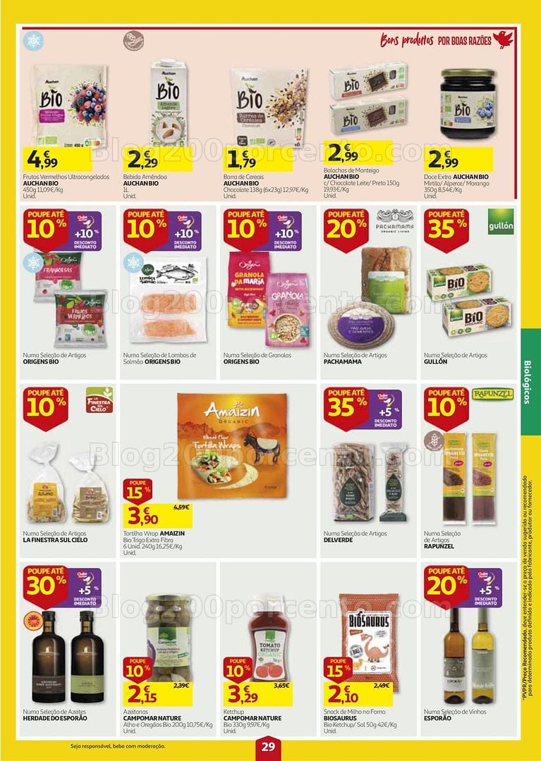 Antevisão Folheto AUCHAN Super Poupança Promoções de 27 agosto a 2 setembro